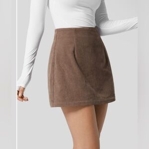 Corduroy Mini Skirt